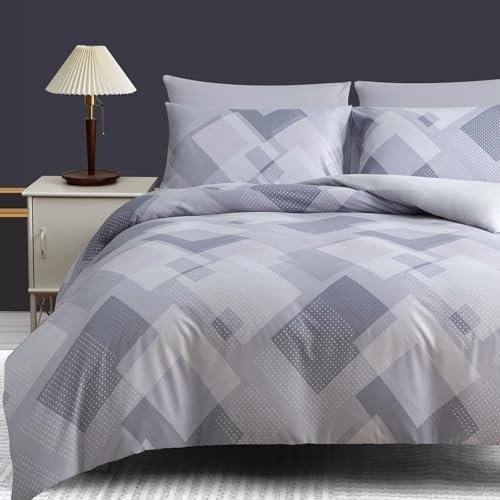 Grace double microfiber duvet cover set
