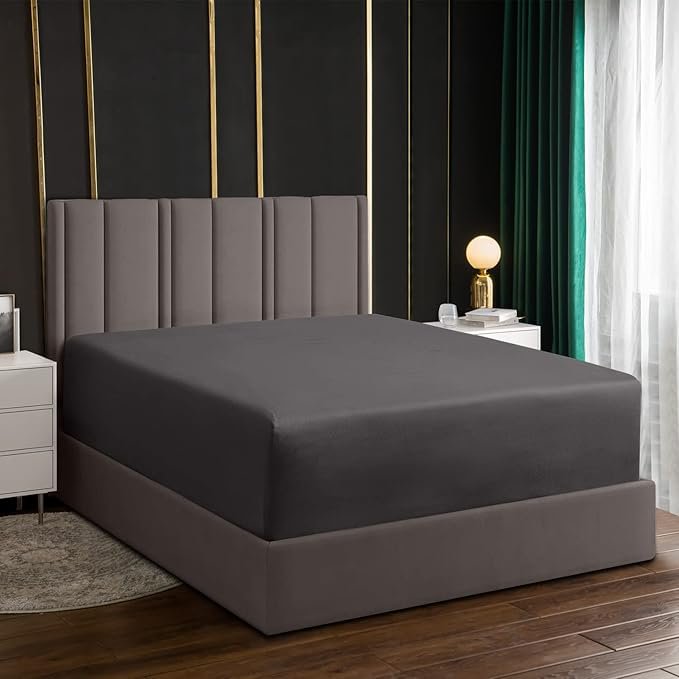 Lazzaro brushed microfibre fitted sheet